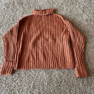 Frank & Oak Mock Neck Sweater